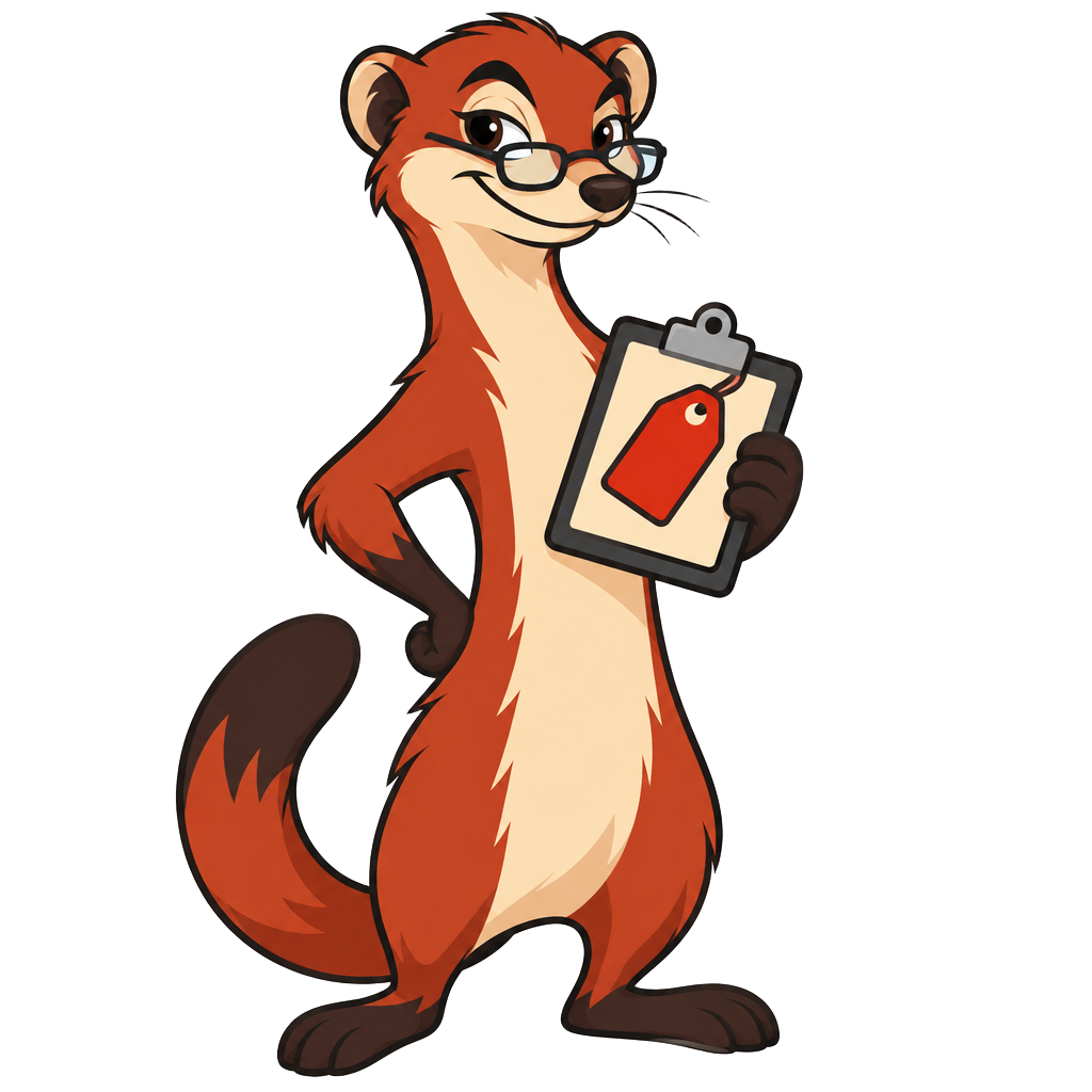 Quote Weasel mascot